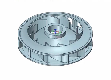 实例教程61：电机风扇的建模设计